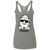 T-Shirts Venetian Grey / X-Small Potatonberg Women's Triblend Racerback Tank