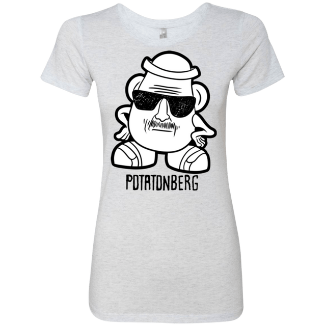 T-Shirts Heather White / Small Potatonberg Women's Triblend T-Shirt