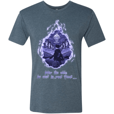 T-Shirts Indigo / Small Potter Games Men's Triblend T-Shirt