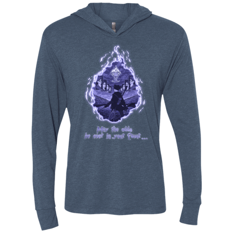 T-Shirts Indigo / X-Small Potter Games Triblend Long Sleeve Hoodie Tee