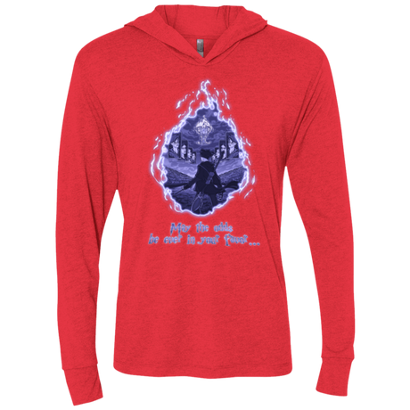 T-Shirts Vintage Red / X-Small Potter Games Triblend Long Sleeve Hoodie Tee