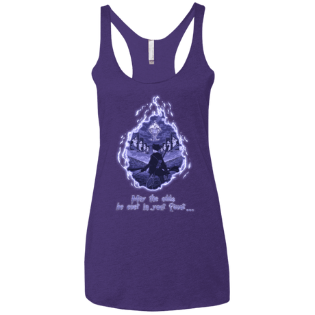 T-Shirts Purple / X-Small Potter Games Women's Triblend Racerback Tank