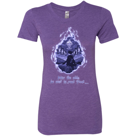 T-Shirts Purple Rush / Small Potter Games Women's Triblend T-Shirt
