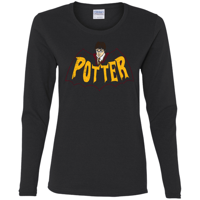 T-Shirts Black / S Potter Women's Long Sleeve T-Shirt