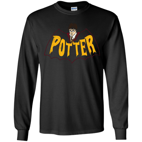 T-Shirts Black / YS Potter Youth Long Sleeve T-Shirt