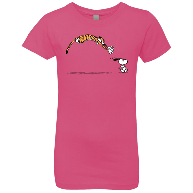 T-Shirts Hot Pink / YXS Pounce Girls Premium T-Shirt