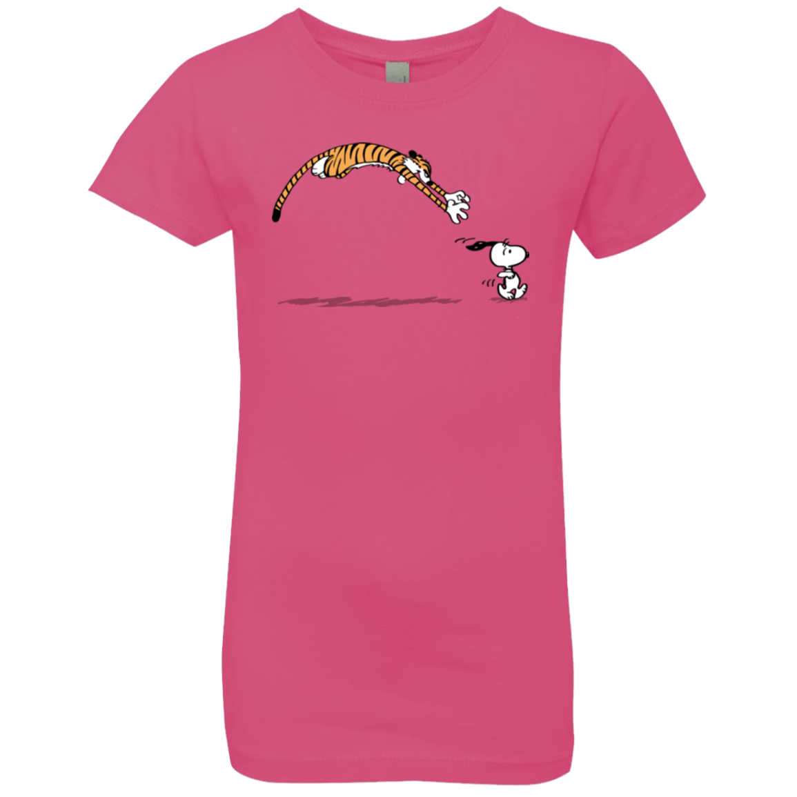 T-Shirts Hot Pink / YXS Pounce Girls Premium T-Shirt