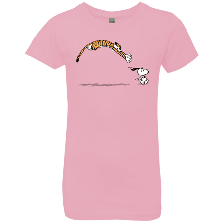 T-Shirts Light Pink / YXS Pounce Girls Premium T-Shirt