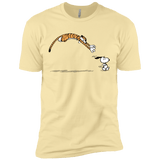 T-Shirts Banana Cream / X-Small Pounce Men's Premium T-Shirt