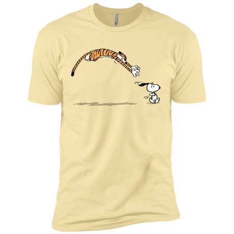 T-Shirts Banana Cream / X-Small Pounce Men's Premium T-Shirt