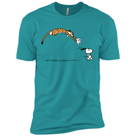 T-Shirts Tahiti Blue / X-Small Pounce Men's Premium T-Shirt