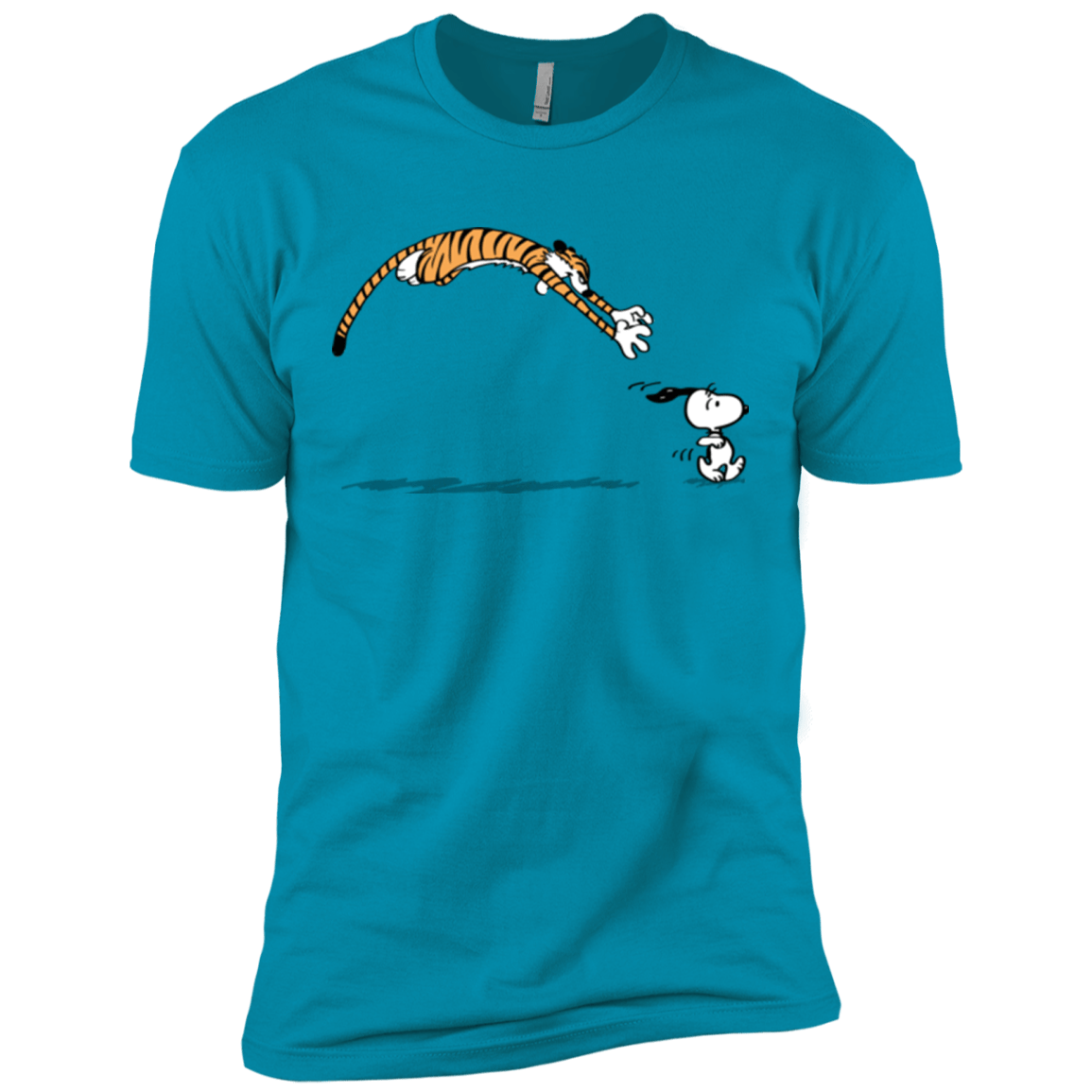 T-Shirts Turquoise / X-Small Pounce Men's Premium T-Shirt