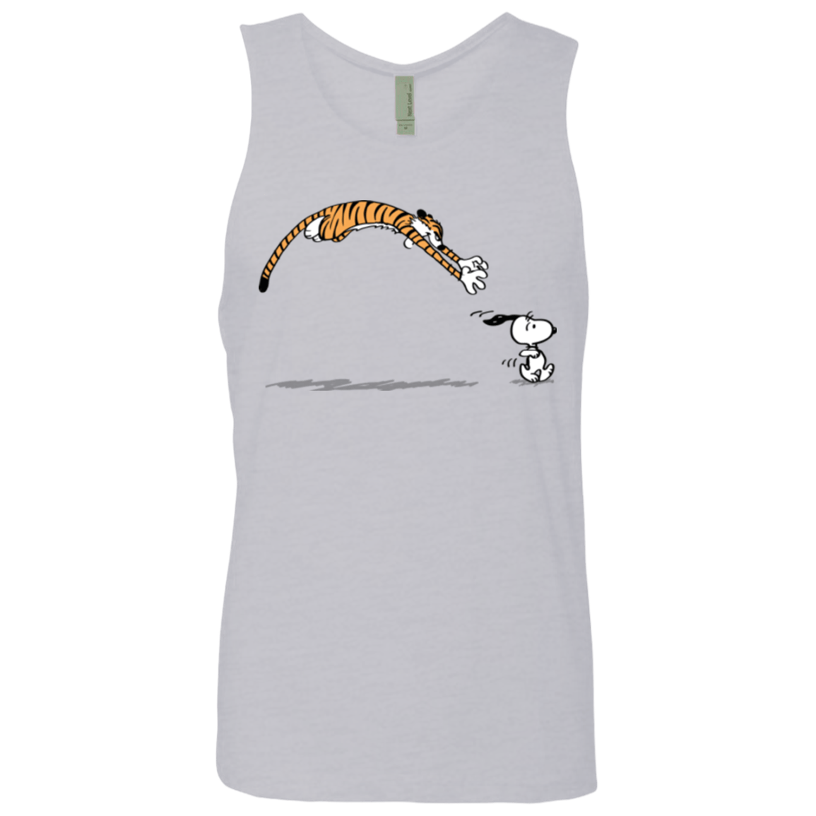 T-Shirts Heather Grey / Small Pounce Men's Premium Tank Top