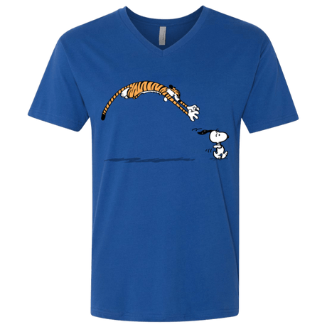 T-Shirts Royal / X-Small Pounce Men's Premium V-Neck