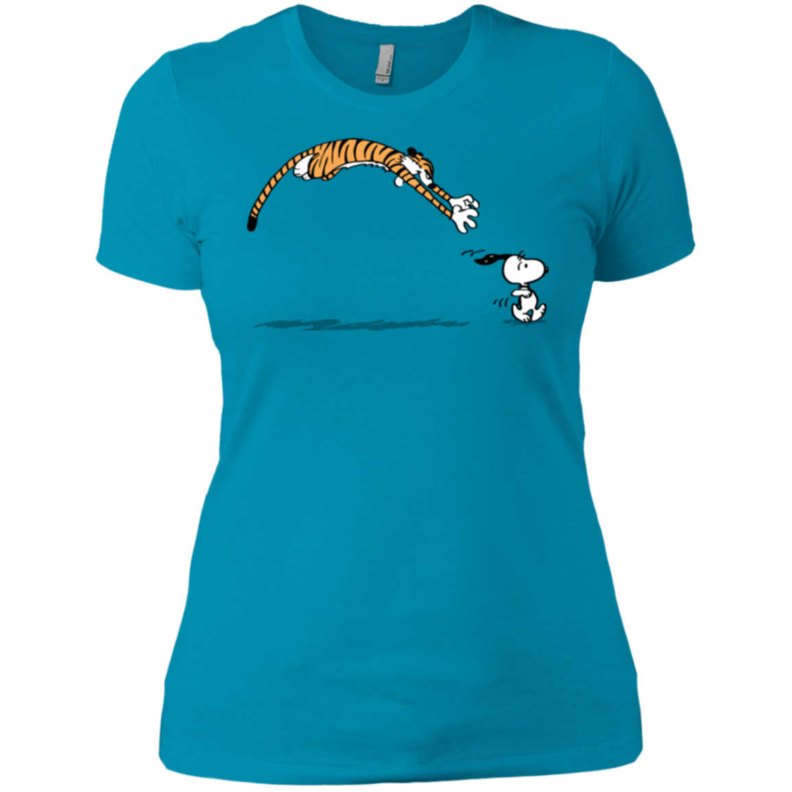 T-Shirts Turquoise / X-Small Pounce Women's Premium T-Shirt