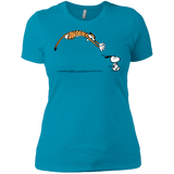 T-Shirts Turquoise / X-Small Pounce Women's Premium T-Shirt