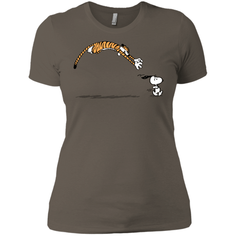 T-Shirts Warm Grey / X-Small Pounce Women's Premium T-Shirt