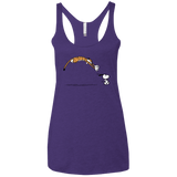 T-Shirts Purple / X-Small Pounce Women's Triblend Racerback Tank