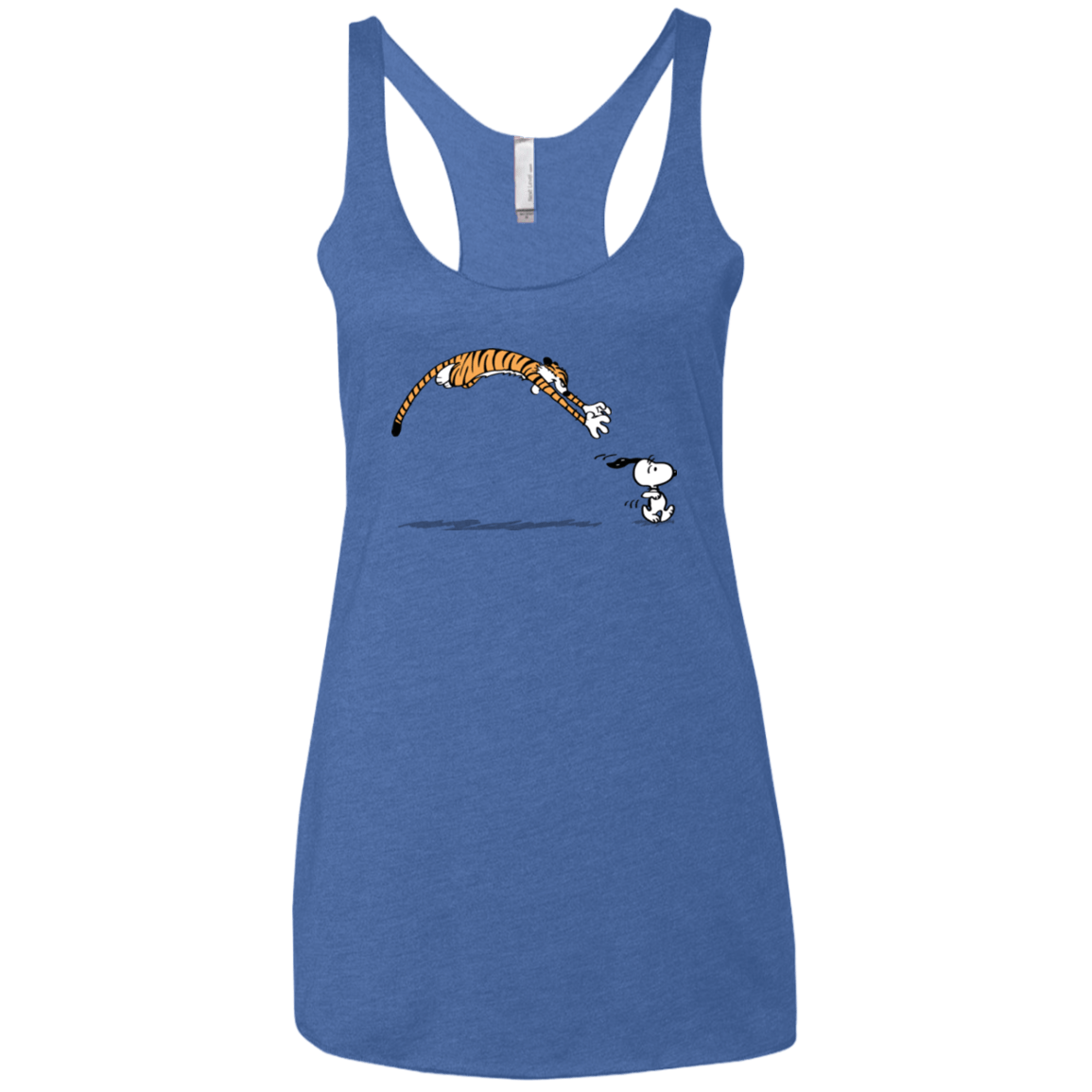 T-Shirts Vintage Royal / X-Small Pounce Women's Triblend Racerback Tank