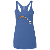 T-Shirts Vintage Royal / X-Small Pounce Women's Triblend Racerback Tank