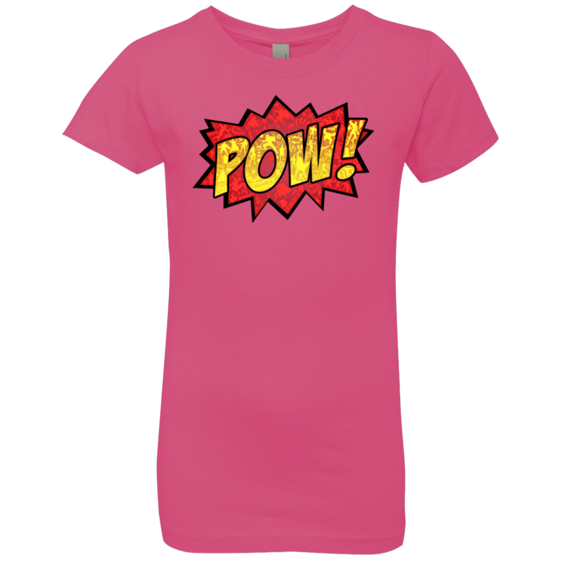 T-Shirts Hot Pink / YXS pow Girls Premium T-Shirt