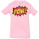 T-Shirts Pink / 6 Months pow Infant Premium T-Shirt