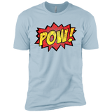 T-Shirts Light Blue / X-Small pow Men's Premium T-Shirt