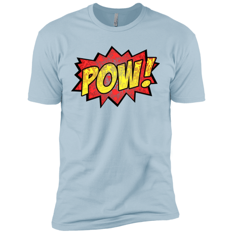 T-Shirts Light Blue / X-Small pow Men's Premium T-Shirt
