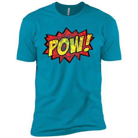 T-Shirts Turquoise / X-Small pow Men's Premium T-Shirt