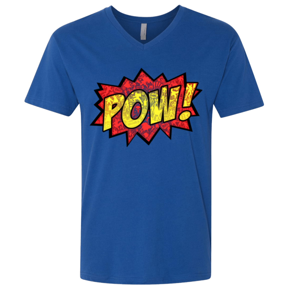 T-Shirts Royal / X-Small pow Men's Premium V-Neck