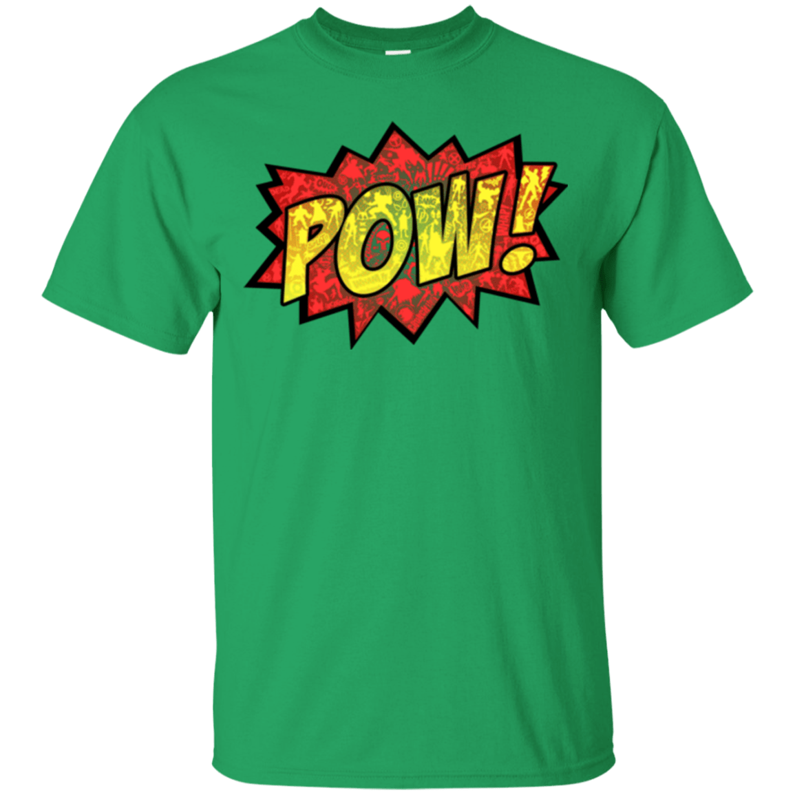 T-Shirts Irish Green / Small pow T-Shirt