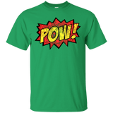 T-Shirts Irish Green / Small pow T-Shirt