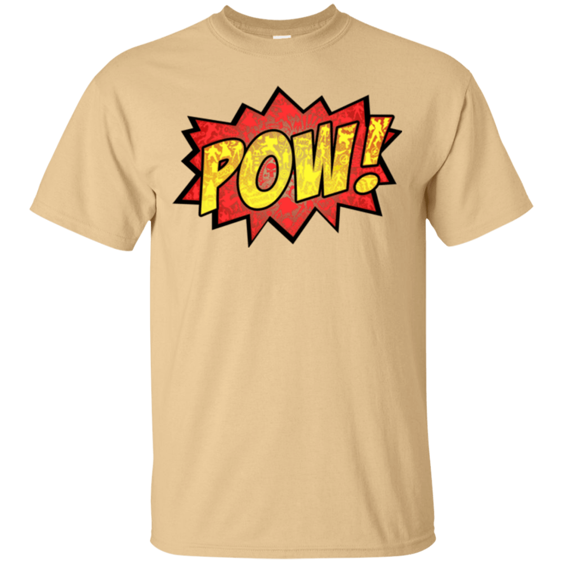 T-Shirts Vegas Gold / Small pow T-Shirt