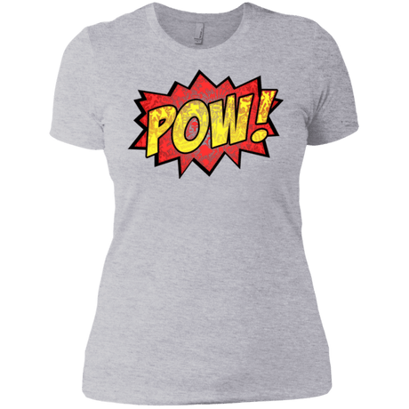 T-Shirts Heather Grey / X-Small pow Women's Premium T-Shirt