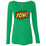 T-Shirts Envy / Small pow Women's Triblend Long Sleeve Shirt