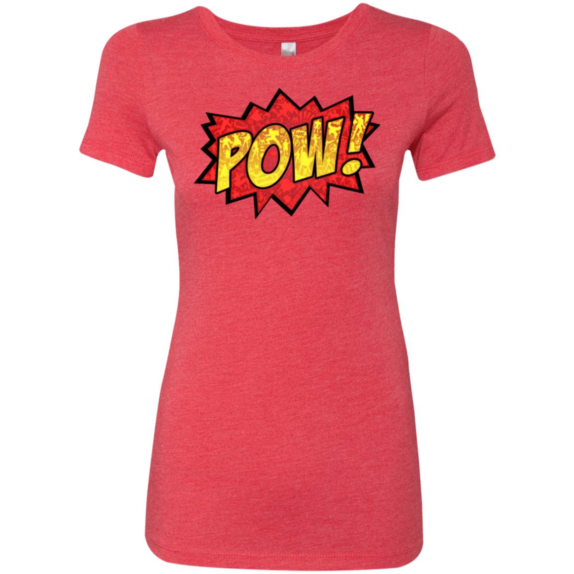 T-Shirts Vintage Red / Small pow Women's Triblend T-Shirt