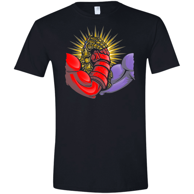 T-Shirts Black / X-Small Power Buddies Men's Semi-Fitted Softstyle