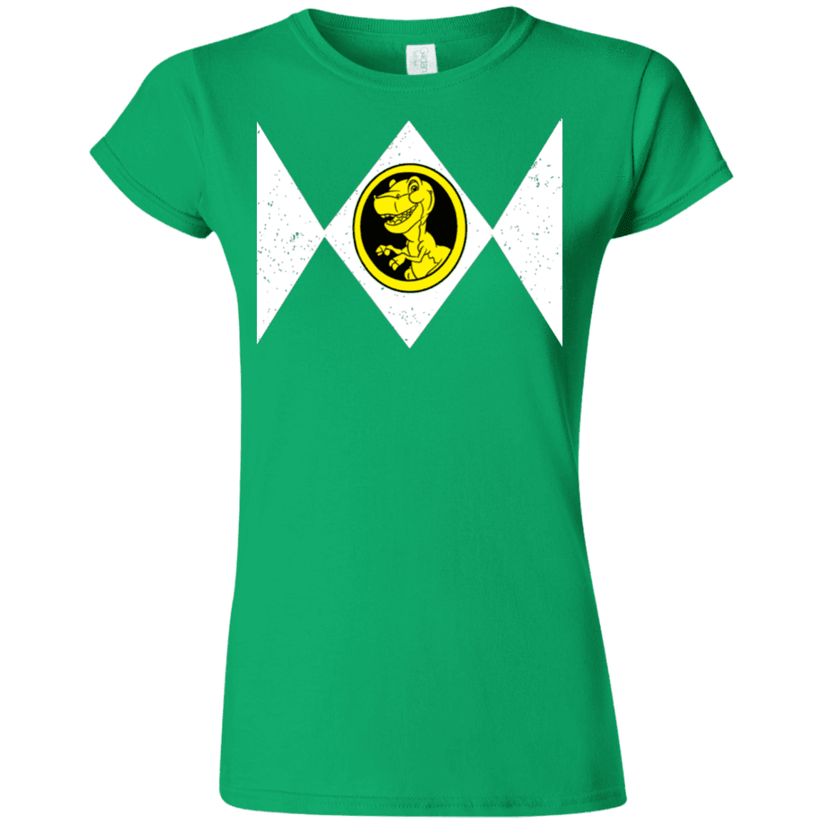 T-Shirts Irish Green / S Power Chomper Junior Slimmer-Fit T-Shirt