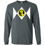 T-Shirts Dark Heather / S Power Chomper Men's Long Sleeve T-Shirt