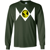 T-Shirts Forest Green / S Power Chomper Men's Long Sleeve T-Shirt