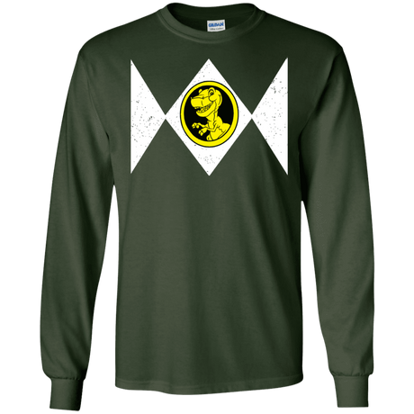 T-Shirts Forest Green / S Power Chomper Men's Long Sleeve T-Shirt