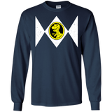 T-Shirts Navy / S Power Chomper Men's Long Sleeve T-Shirt