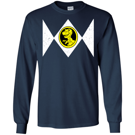 T-Shirts Navy / S Power Chomper Men's Long Sleeve T-Shirt