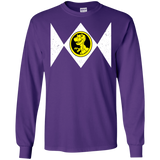 T-Shirts Purple / S Power Chomper Men's Long Sleeve T-Shirt