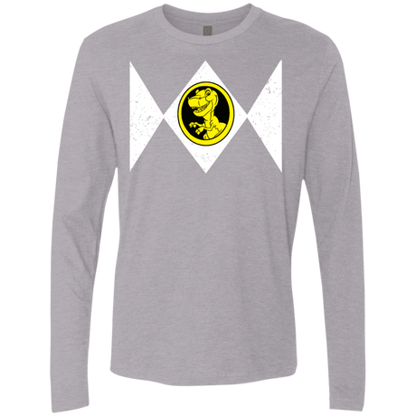 T-Shirts Heather Grey / S Power Chomper Men's Premium Long Sleeve