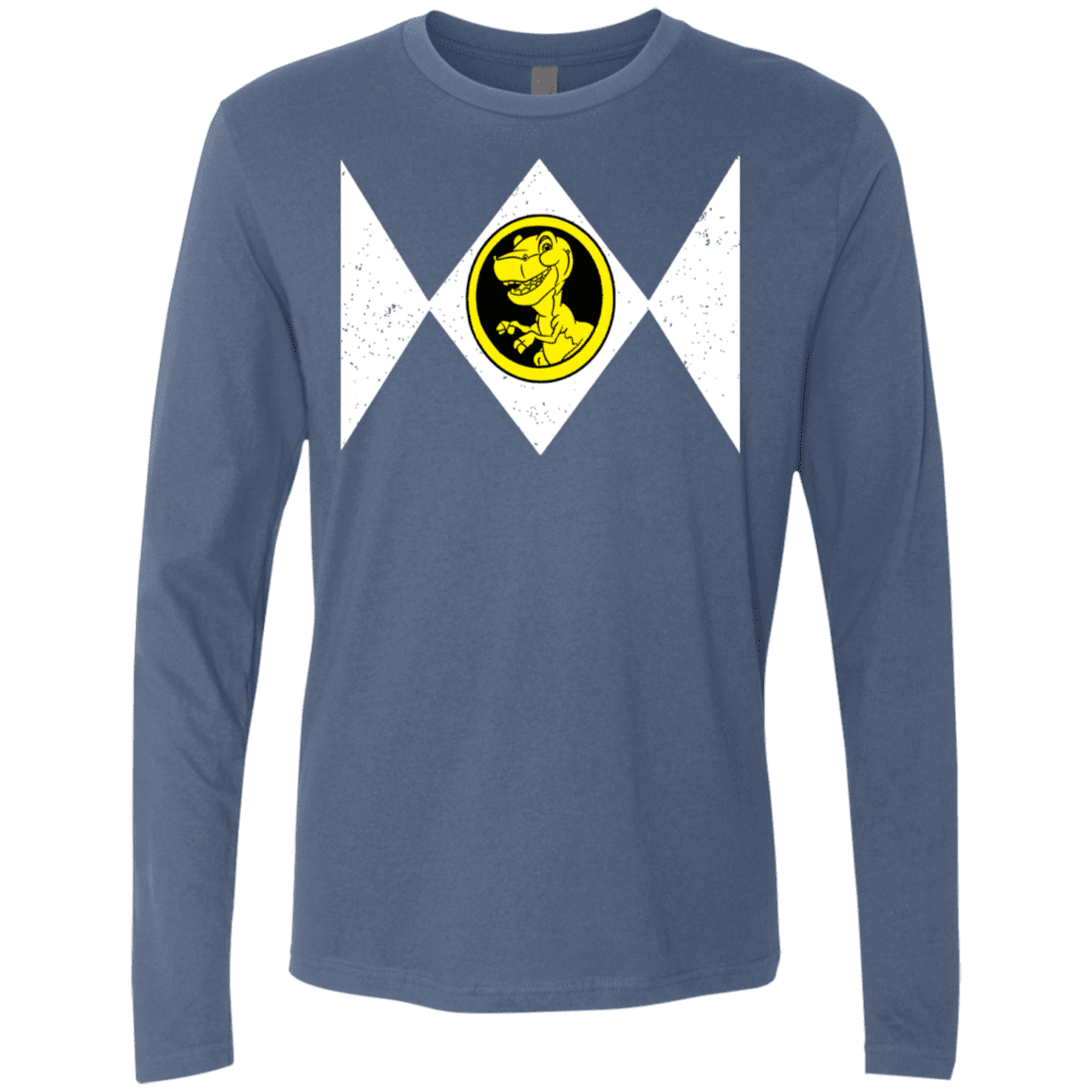 T-Shirts Indigo / S Power Chomper Men's Premium Long Sleeve