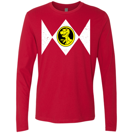 T-Shirts Red / S Power Chomper Men's Premium Long Sleeve