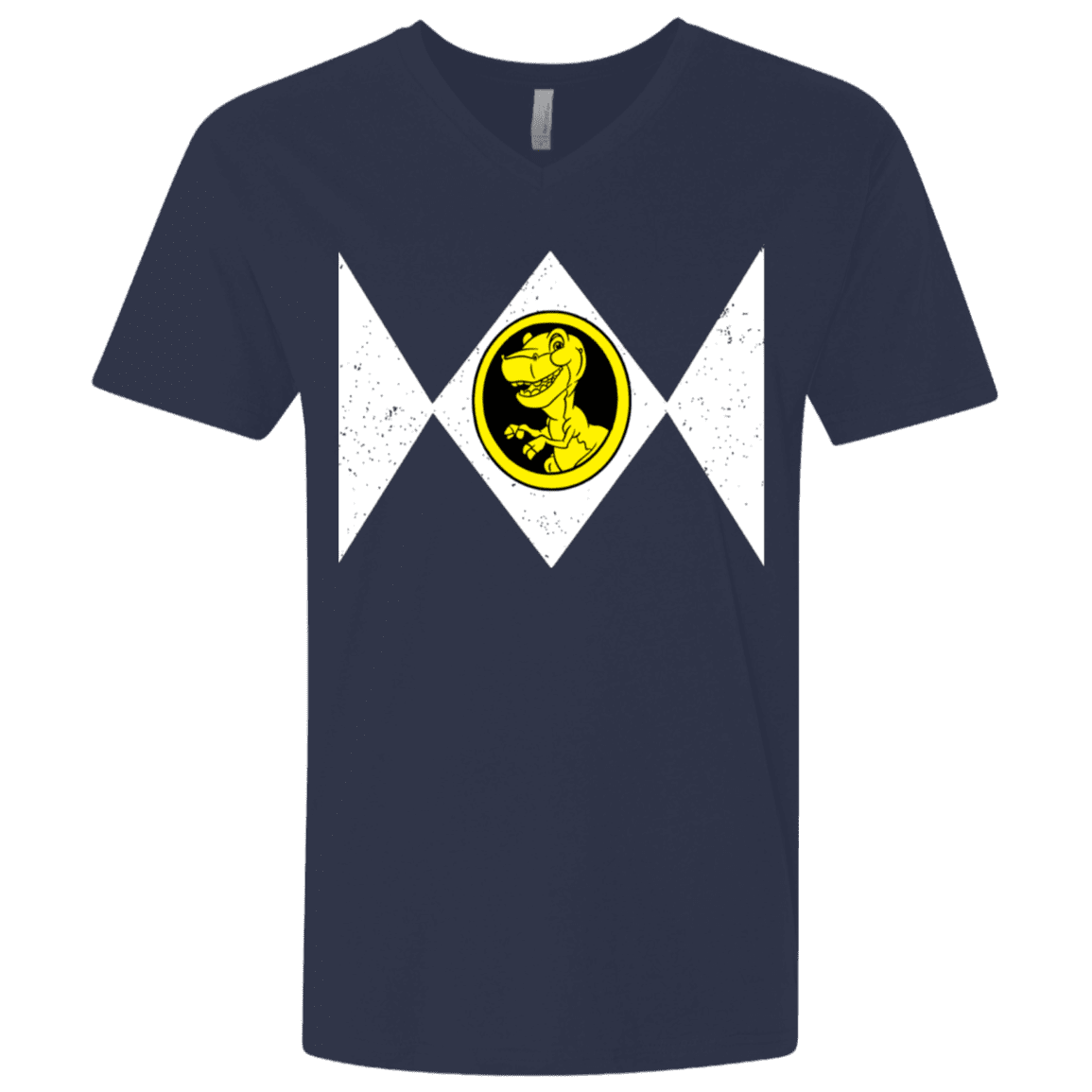 T-Shirts Midnight Navy / X-Small Power Chomper Men's Premium V-Neck