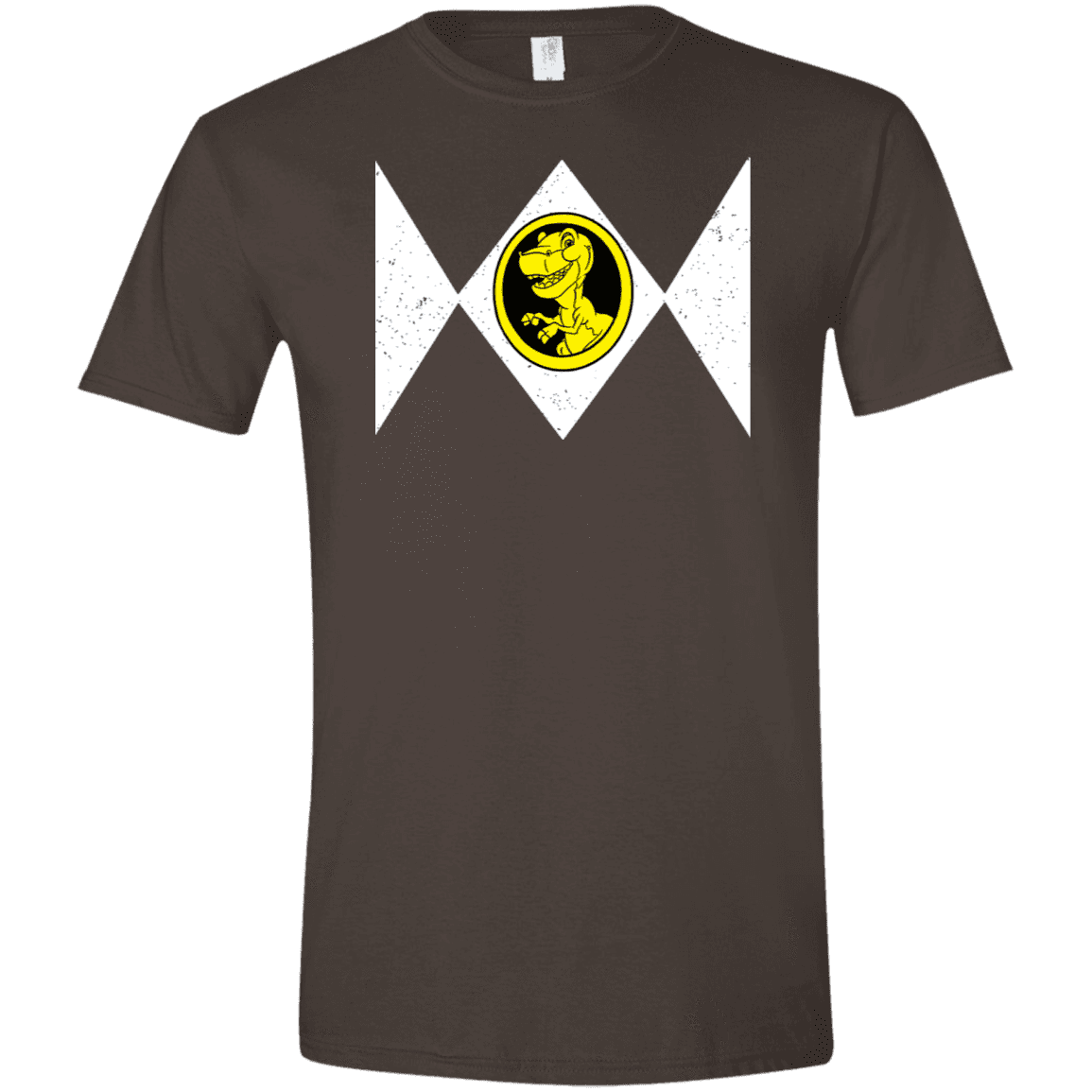 T-Shirts Dark Chocolate / S Power Chomper Men's Semi-Fitted Softstyle