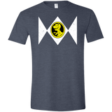 T-Shirts Heather Navy / S Power Chomper Men's Semi-Fitted Softstyle